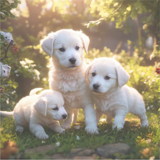 Puppen Aufkleber (Vorderseite)