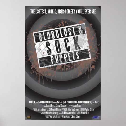Puppen aus Bloodlust und Socken Poster (Vorne)
