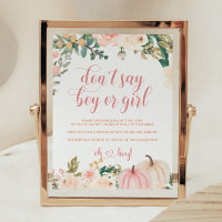 Puppen Baby Shower Game sagt nicht Junge oder Mädc