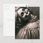 Puppen-Horror Postkarte (Vorne/Hinten)