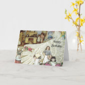 Puppen-Kollektor-Geburtstags-Karte Karte (Gelbe Blume)