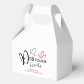 Puppen-köstliche Leckereien Gefälligkeitsbox Geschenkschachtel (Rückseite)