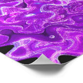 Puppen lila poster (Ecke)