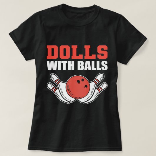 Puppen mit Balls Talent Person T-Shirt (Design vorne)