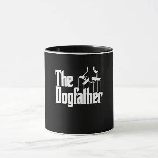Puppen mit dem Dogvaterkleppchen Tasse (Zentrum)