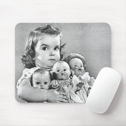 PUPPEN MOUSEPAD (Mit Mouse)