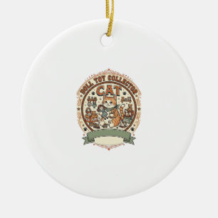 Puppen-Spielzeug-Sammler Katze Puppen-Spielzeug-Sa Keramik Ornament