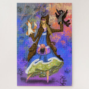 Puppen Theater Mädchen Puppen Fantasy Puzzle