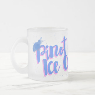 Puppen und Kaffee Mattglastasse