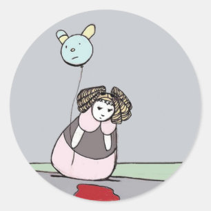 Puppen werden lebendig: Geheimniskrämerei Runder Aufkleber