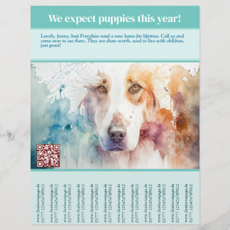 Puppen zum Verkauf Flyer