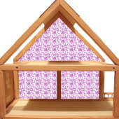 Puppenhaus Tapete kleine Mini-Rosa-Rolle Aufkleber