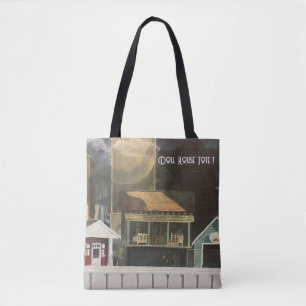 Puppenhaus-Tasche, Umhängetasche Tasche