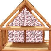 Puppenhaus Wallpaper in kleinem Maßstab Aufkleber