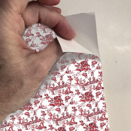 Puppenhaus Wallpaper in kleinem Maßstab Aufkleber