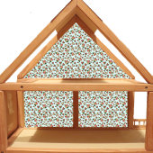 Puppenhaus Wallpaper in kleinem Maßstab Mini-Rose Aufkleber