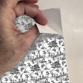 Puppenhaus Wallpaper in kleinem Maßstab Mini-Rose Aufkleber