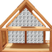 Puppenhaus Wallpaper in kleinem Maßstab Mini-Rose Aufkleber