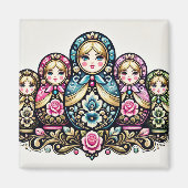 Puppenkammagnet Magnet (Vorne)