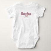 Puppenkleidung T - Shirt Baby Bodysuit (Rückseite)