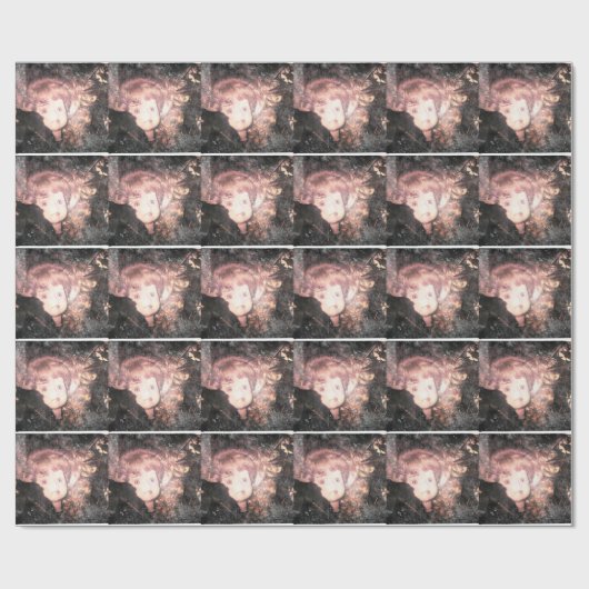 Puppenkopf Geschenkpapier (Flach)