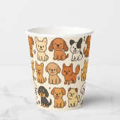 Puppenpapier Pappbecher (Vorderseite)