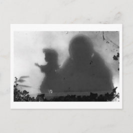 Puppenporträt - Puppenschatten Postkarte