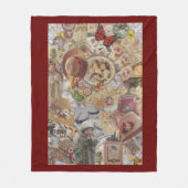 Puppensammler-Erinnerungen Fleecedecke (Vorderseite)