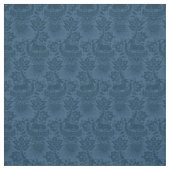 Puppenskala Renaissance Einhorngarten, Blau Stoff (Muster)