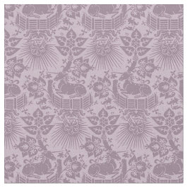 Puppenskala Renaissance Einhorngarten, Mauve Stoff