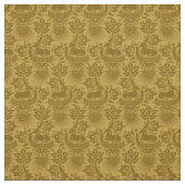 Puppenskala Renaissance Einhorngarten, orange Stoff (Muster)