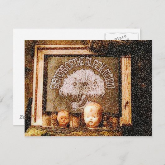 Puppenstücke Postkarte (Vorne/Hinten)