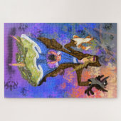 Puppentheater Girl Puppets Fantasy Jigsaw Puzzle (Horizontal)