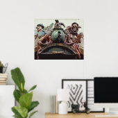 Puppentheater Poster (Heimbüro)