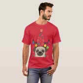 Puppenweihnachtsfest Vintag T-Shirt (Vorne ganz)