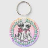 Pupper Dog Schlüsselanhänger (Vorderseite)