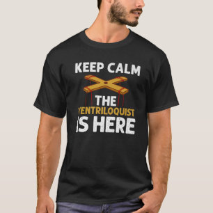 Pupper Doll Ventriloquist Puppet Theater Puppetry T-Shirt