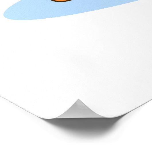 Pupperoni Pizza Funny Puppy Pizza Pub Poster (Ecke)