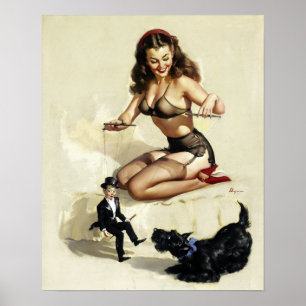 Puppet-Button Poster