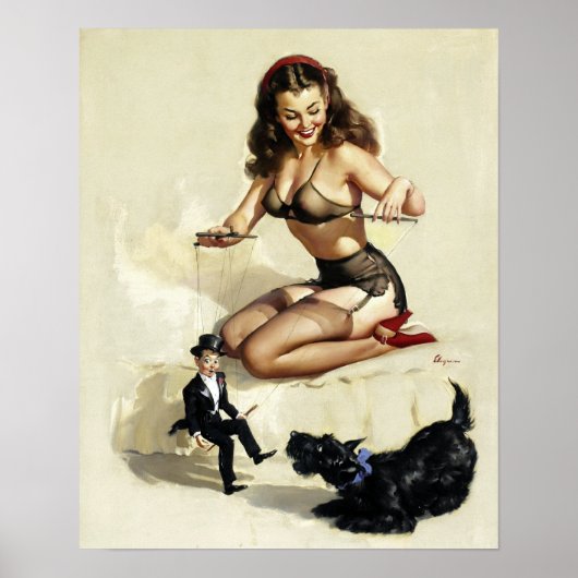 Puppet-Button Poster (Vorne)