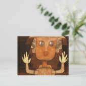 Puppet by Paul Klee Postkarte (Stehend Vorderseite)
