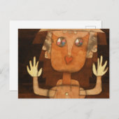 Puppet by Paul Klee Postkarte (Vorne/Hinten)