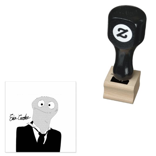 Puppet looking at you gummistempel (Stempel)