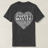 Puppet Master Heart T-Shirt (Design vorne)