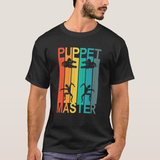 Puppet-Meister Puppeteer-Puppetrie T-Shirt (Vorderseite)