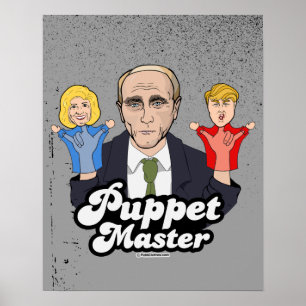 Puppet-Meister Putin Poster