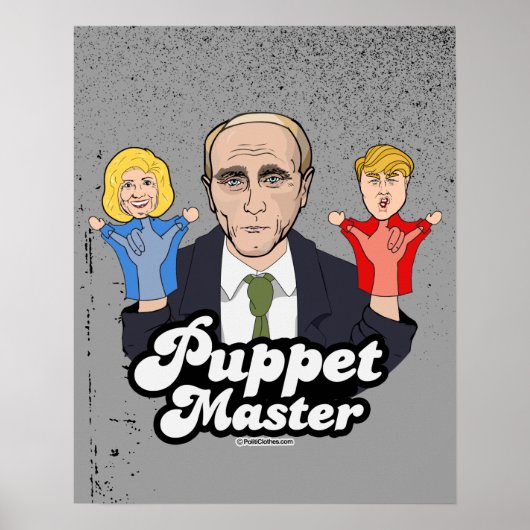 Puppet-Meister Putin Poster (Vorne)