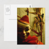 Puppet Postkarte (Vorne/Hinten)