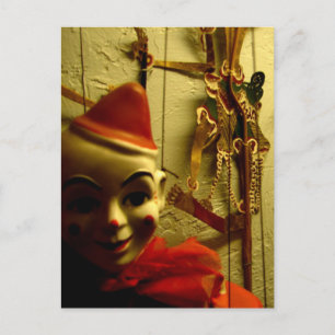 Puppet Postkarte