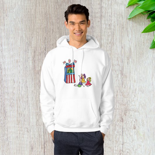 Puppet Show Mens Hoodie